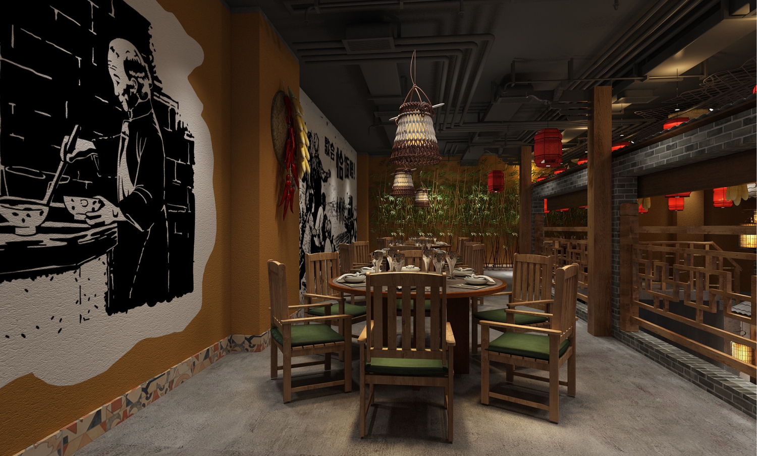 烧烤巧用餐饮空间设计，让你的餐厅更具人气！